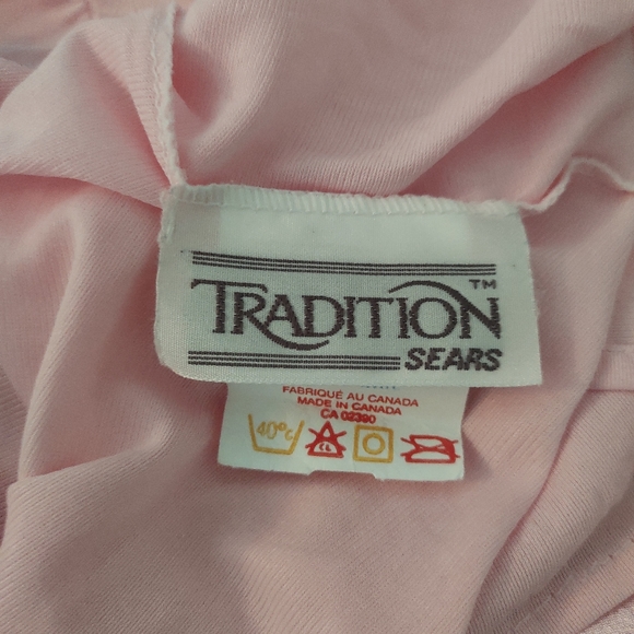 Vintage Pink Nightgown Lingerie - Picture 12 of 12